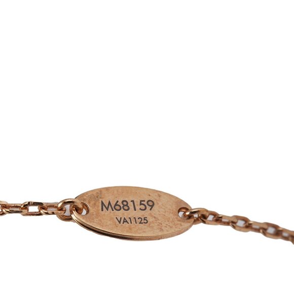 LOUIS VUITTON Pink Heart Necklace